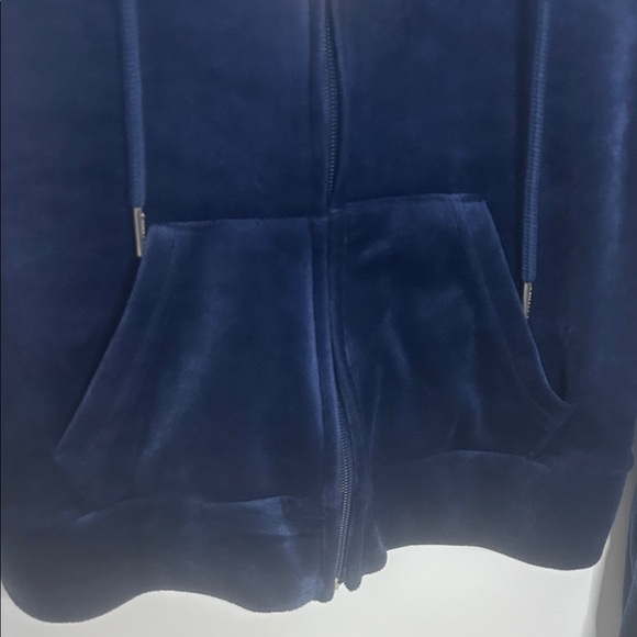 Playboy Dark Blue Velour Set with Rhinestones - Picture 9 of 10